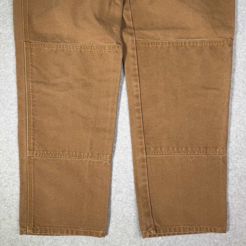 Lot Of 2 Vintage Guide Gear Mens 40x30 Double Knee Cotton Canvas Carpenter Pants - Picture 12 of 16